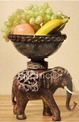 INPHIC-大象擺飾水果盤創意東南亞裝飾品擺設個性