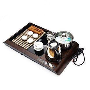 INPHIC-多功能電磁爐茶盤 整套功夫茶具 附贈陶瓷茶具套裝