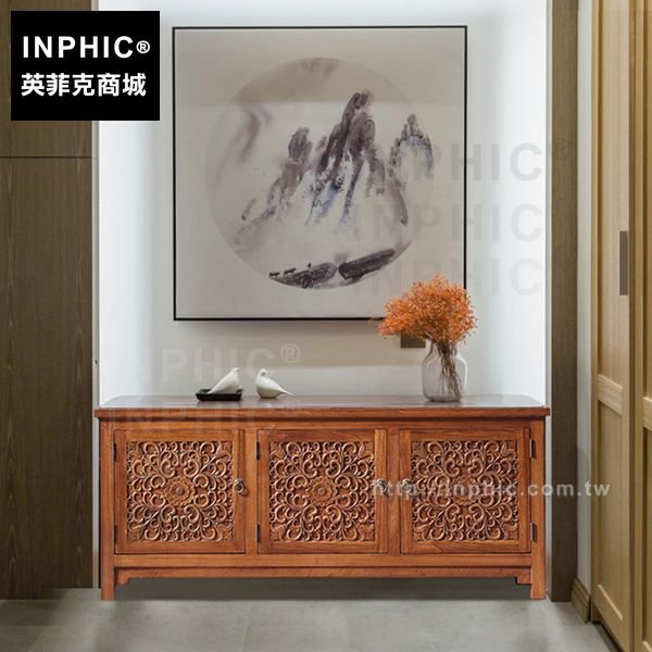INPHIC-中式整裝櫃子傢俱泰國東南亞電視櫃