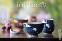 INPHIC-淺浮雕 筷子架 米飯碗 對杯 套裝餐具 瓷碗