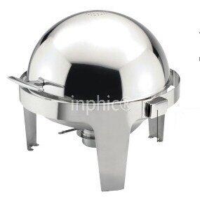 INPHIC-圓形全翻蓋自助餐爐液壓緩衝