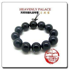 INPHIC-精美天然黑瑪瑙手鏈 手串佛珠 男士