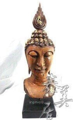 INPHIC-東南亞風格 泰式木雕藝品 擺飾 家居裝飾品原木佛頭木雕