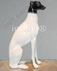 INPHIC-歐式客廳裝飾擺飾飾品泰國田園家居頭鍍銠坐姿狗