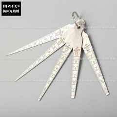 INPHIC-分析測量 小尖尺 錐形塞尺套裝 5支 間隙尺 汽車鈑金 測量儀測試儀實驗儀器