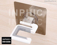 INPHIC-拖把架免打孔拖把夾壁掛掃把架免安裝卡座子浴室防水掛架