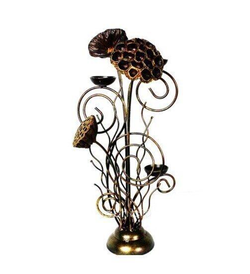 INPHIC-東南亞 家居飾品 泰國工藝品 泰式 擺飾 鐵藝 燭臺