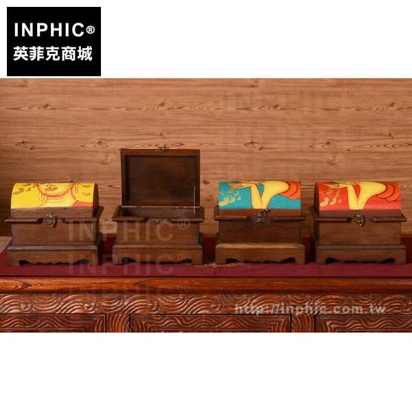 INPHIC-飾品盒泰式珠寶附鎖擺飾首飾盒收納盒木質泰國東南亞