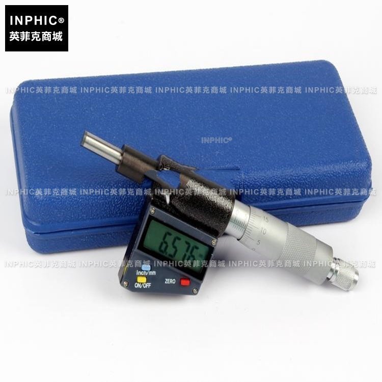 INPHIC-數顯微分頭/測微器/測微頭 0-25mm 精度0.001 測量儀/測試儀/實驗儀器