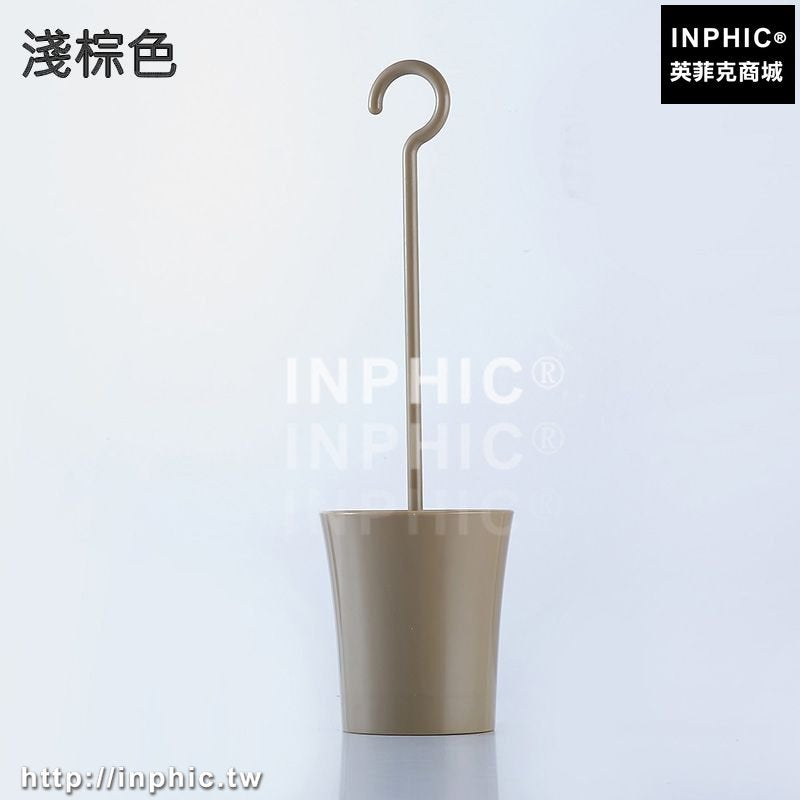 INPHIC-創意廚房雜物收納架大學生寢室壁掛架整理儲物浴室置物架-淺棕色