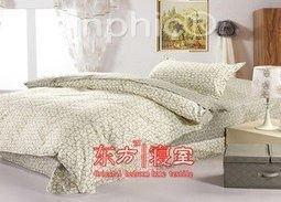 INPHIC-床品素色單人全棉單斜紋三件套 學生純棉被套