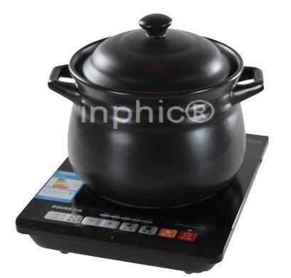 INPHIC-5升陶瓷蓋電磁爐燉煲陶瓷鍋陶瓷煲砂鍋湯煲湯鍋燉鍋