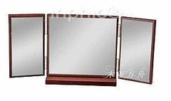 INPHIC-古典美人，仿古四葉草化妝鏡，折疊三面鏡，超級實用、美觀