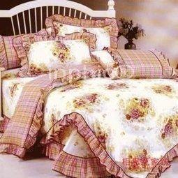 INPHIC-全棉印花花邊式四件套愛的約定