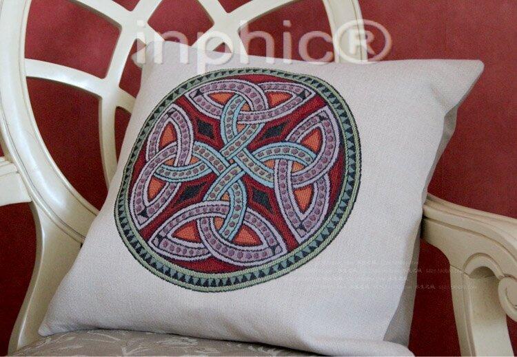 INPHIC-錦繡 方墊套 靠墊套 圓城