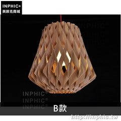 INPHIC-燈具客廳藝術酒吧創意臥室餐廳木制吊燈簡約-B款
