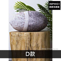 INPHIC-鵝卵石家居北歐抱枕裝飾仿真靠墊坐墊懶人沙發石頭-D款
