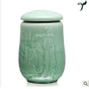 INPHIC-芭蕉美人 青瓷茶葉罐 儲物罐 陶瓷茶葉罐