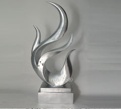 INPHIC-佛手 高端現代樹脂工藝品 簡約藝術雕塑 展廳樣板裝飾大擺飾