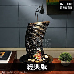 INPHIC-開運 招財裝飾開運假山流水風水擺飾經典版流水噴泉水景加濕器