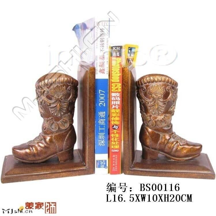 INPHIC-歐式裝飾擺件東南亞風格傢俱飾品泰國家居書立書擋鞋子書檔