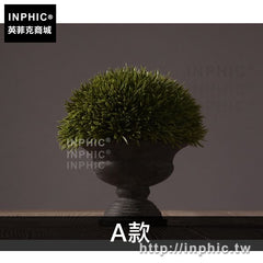 INPHIC-美式模擬主題餐廳北歐綠色植物家居擺設擺件咖啡廳裝飾品盆栽-A款