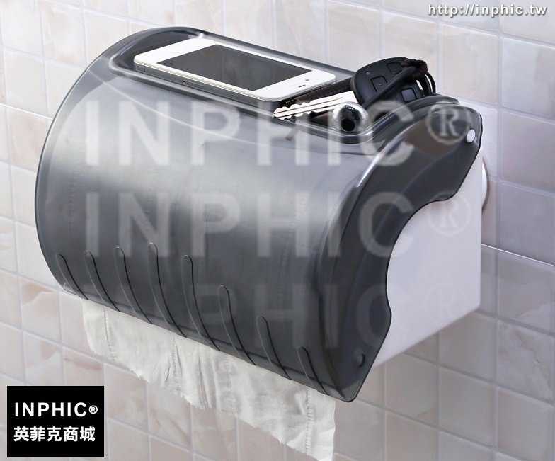 INPHIC-強力吸盤捲紙架捲筒衛生紙架捲紙架塑膠加長款廁所防水廁紙盒免打孔捲紙器