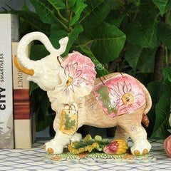 INPHIC-手繪陶瓷家居飾品擺設 時尚購物包招財象 新居商務