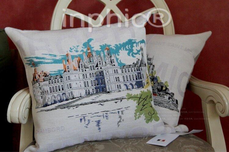 INPHIC-錦繡 方墊套 靠墊套  尚博城堡