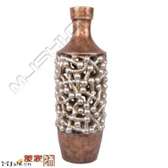 INPHIC-歐式復古花瓶現代時尚客廳 花器陶瓷花插鏤空花插