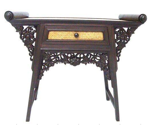 INPHIC-東南亞 家居飾品 泰式飯店 會所 木雕 小傢俱 桌子 雕花