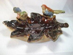 INPHIC-歐式田園家居新居陶瓷小鳥果盤