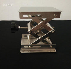 INPHIC-不鏽鋼升降臺 1010cm 100100mm 手動 高度調整控制  昇降臺 昇降平臺 升降平臺B款