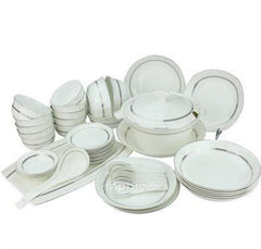 INPHIC-陶瓷餐具套裝骨質瓷52頭夏威夷中餐具套件10人份套裝餐具錦牌