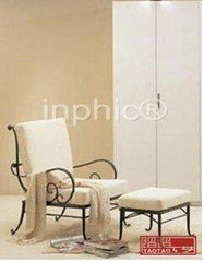 INPHIC-歐式田園鐵藝 躺椅 單人椅子 懶人沙發 靠椅 翹腳椅 套裝