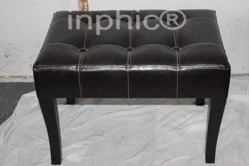 INPHIC-木質皮革工藝 沙發凳 換鞋凳