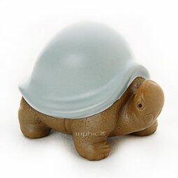 INPHIC-茶具 大開片壽龜茶寵精品 茶道配件 天青色 禮盒裝