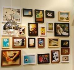 INPHIC-平框歐式混搭23框照片牆相框牆相片牆相框組合畫框