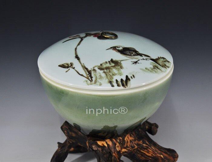 INPHIC-田園風格陶瓷儲物罐 糖果罐時尚收納罐 家居裝飾工藝品