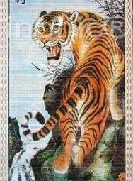 INPHIC-安安木屋 老虎年畫 字畫 裝飾畫 中國畫 書畫 老虎掛圖