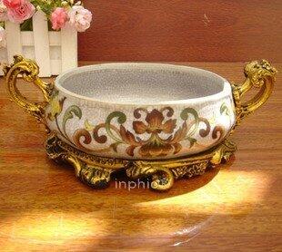 INPHIC-裂紋陶瓷煙灰菸灰缸送男友父親品味東南亞風格