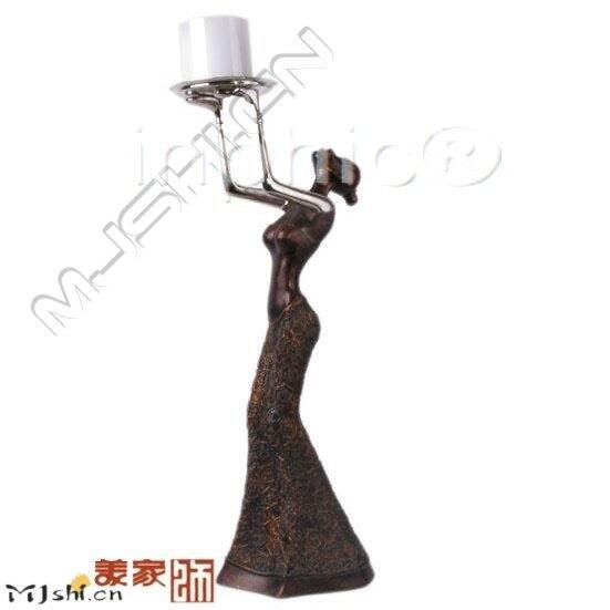 INPHIC-歐式古典宮廷燭臺家居燭臺擺飾燭臺美女燭臺B
