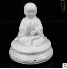 INPHIC-手工小沙彌系列-盤香白瓷香爐佛具 佛教用品特價新款