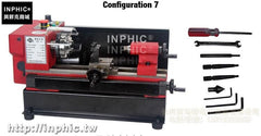 INPHIC-迷你車床微型車床教學小車床木工車床佛珠機 各種佛珠圓珠木珠木工加工-配置7