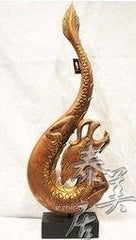 INPHIC-泰國進口木雕工藝品 工藝擺飾 家裝飾品遊龍