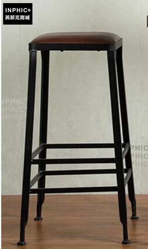 INPHIC-桌椅鐵藝實木吧臺桌椅酒吧高腳桌椅休閒吧奶茶吧桌椅餐桌椅