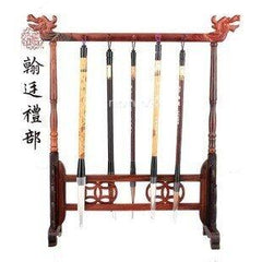 INPHIC-紅木筆掛 紅酸枝筆架紅木書法用品 文房四寶