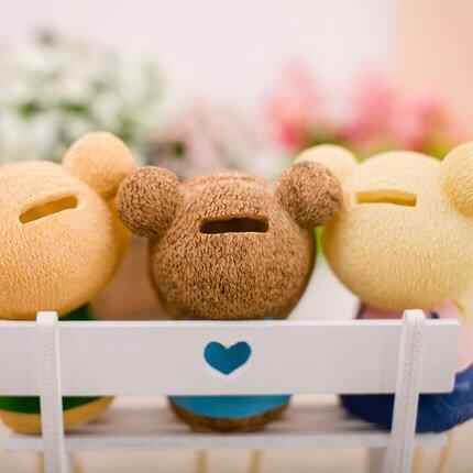 INPHIC-大號三不熊吊腳樹脂娃娃隔板擺件裝飾品