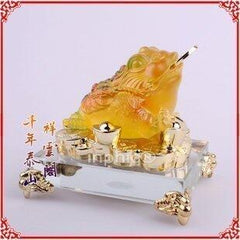 INPHIC-宗教 開光琉璃七星金蟾擺件招財家居飾品工藝品擺設家飾