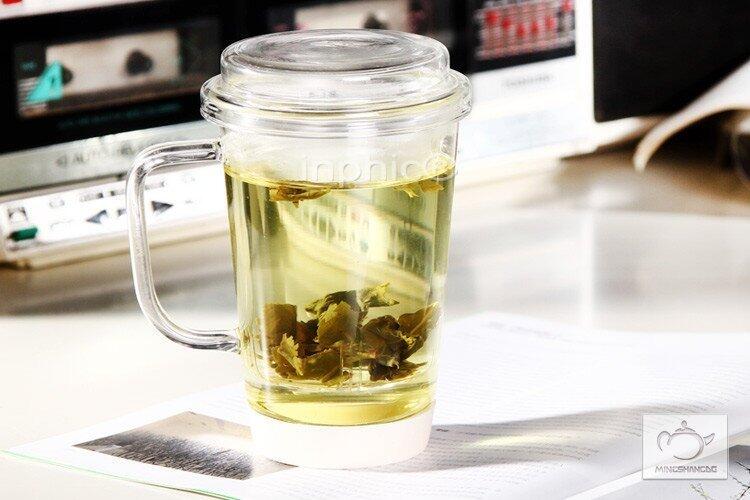 INPHIC-絢麗單層玻璃三件式茶杯450ml 馬克水杯